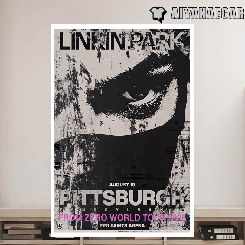 Linkin Park From Zero World Tour Chicago, IL Aug 11 2025 Poster
