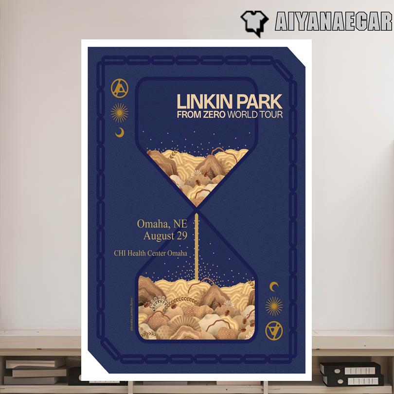 Linkin Park From Zero World Tour Pittsburgh, PA Aug 19 2025 Poster
