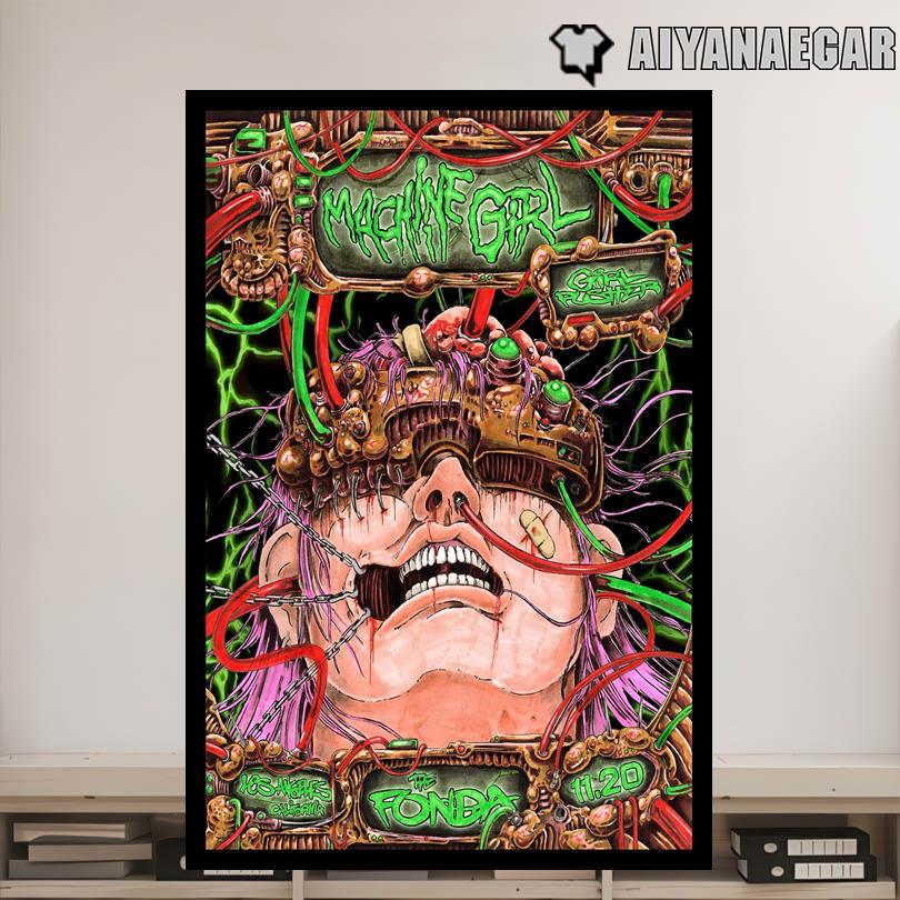 Machine Girl Poster – NYC October 30 2025 Event