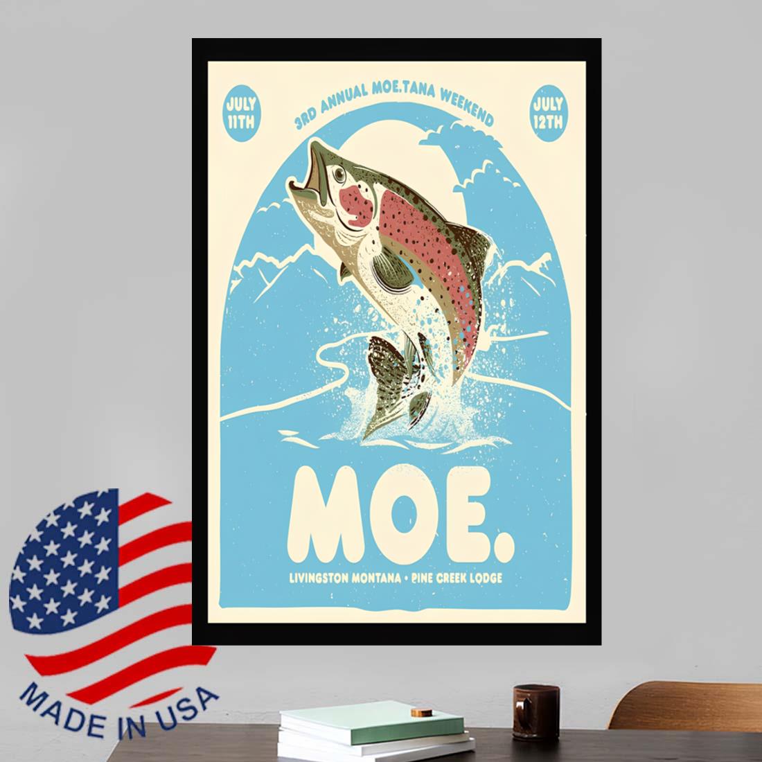 Moe The Band Pine Creek Lodge July 11-12 2025 Poster