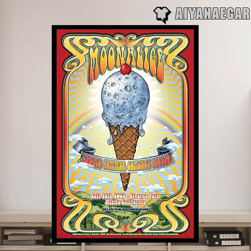 Moonalice Jul 18 2025 Livorna Park Alamo CA Poster