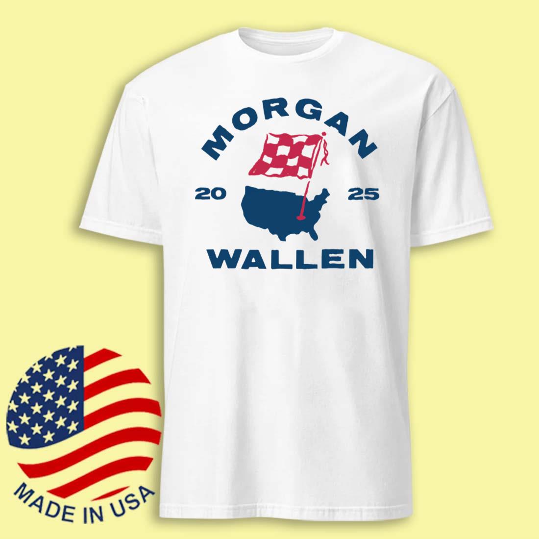 Morgan Wallen MW Map Shirt
