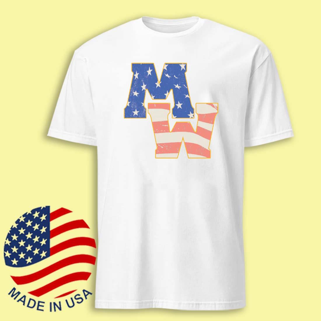 Morgan Wallen Mw Stars And Stripes T-shirt