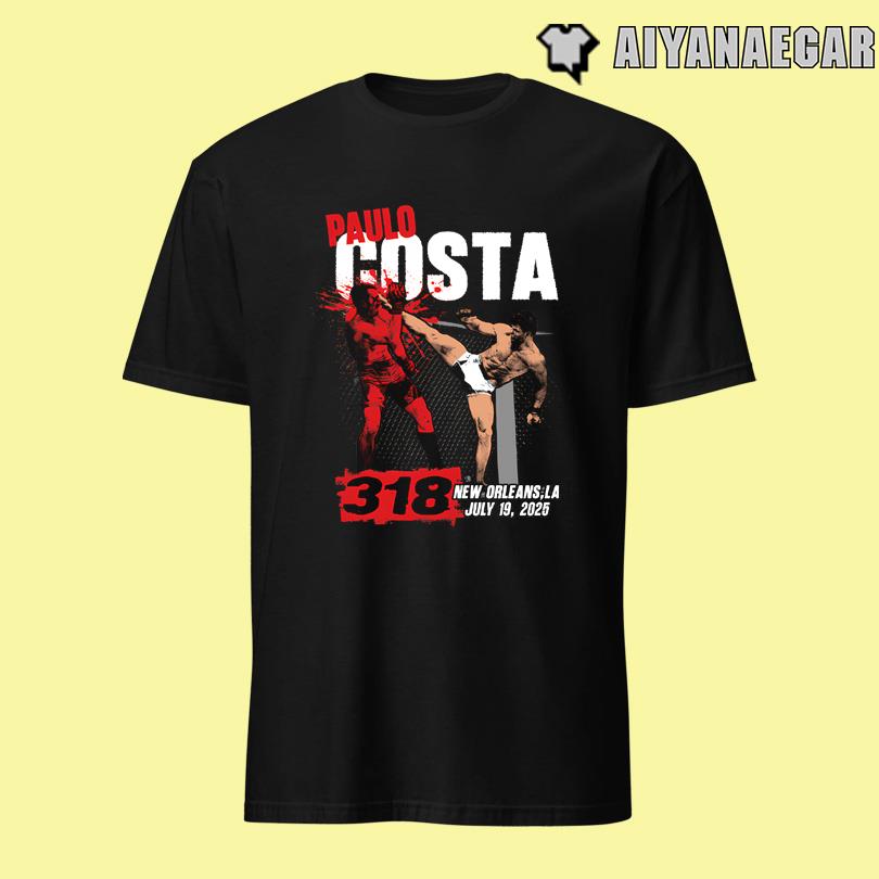 Paulo Costa 318 Cage Merch