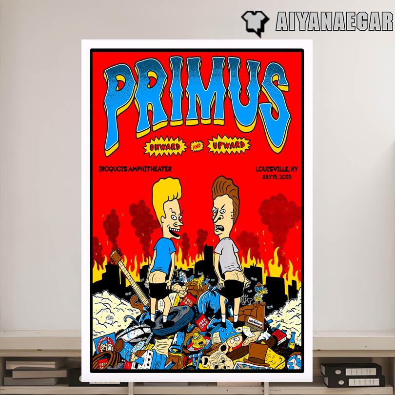 Primus Poster – Live in Louisville KY July 15 2025