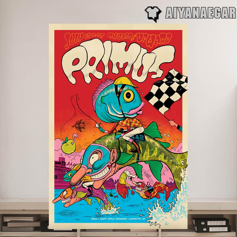 Primus Show in LaFayette NY Beak and Skiff 2025 Poster