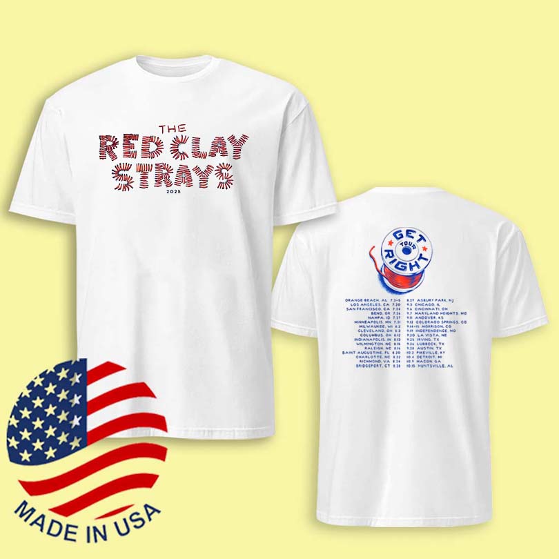Red Clay Strays Summer Tour 2025 Tee