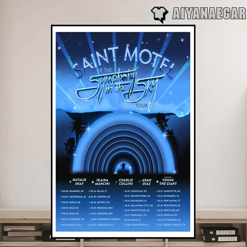 Saint Motel Tour Print 2025