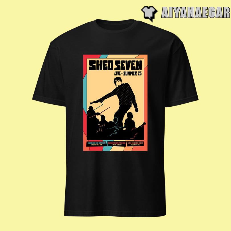 Shed Seven Limited Edition Live Summer 2025 T-Shirt