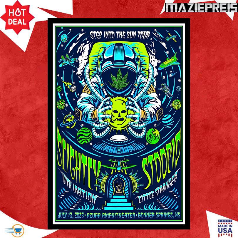 Slightly Stoopid 2025 Poster – Kansas Show