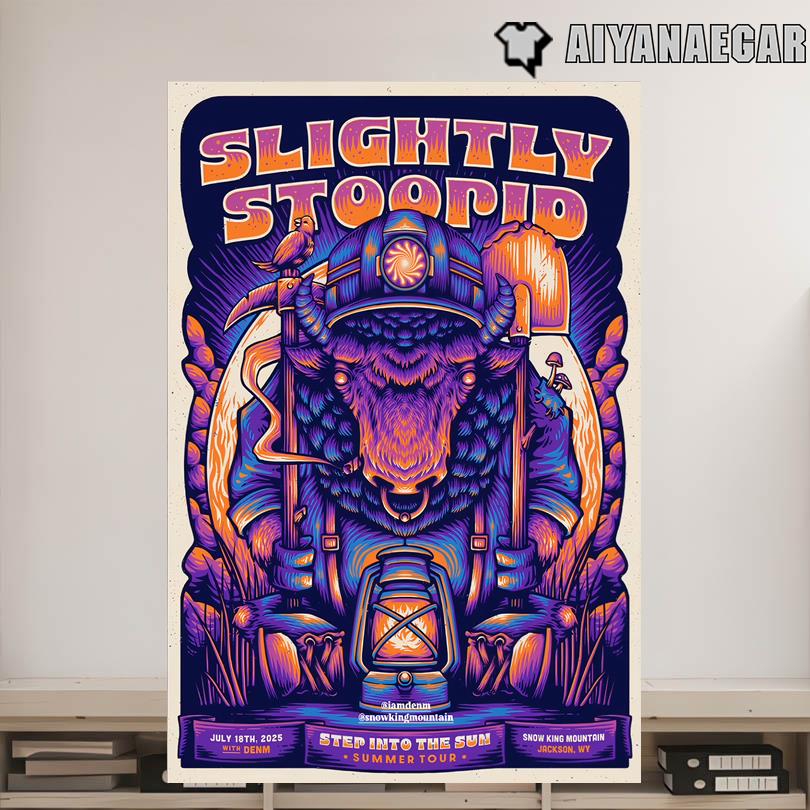 Slightly Stoopid Show in Jackson WY July 18 2025 Poster
