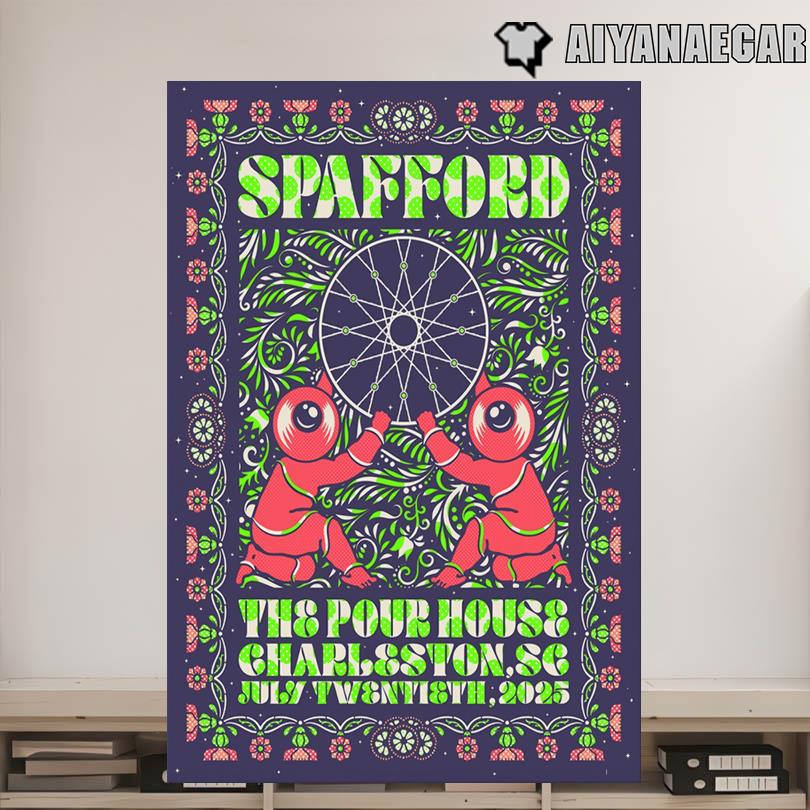 Spafford Show in Charleston SC The Charleston Pour House July 20 2025 Poster