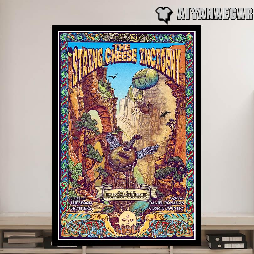 String Cheese Incident Show in Morrison CO July 18 19 2025 Poster