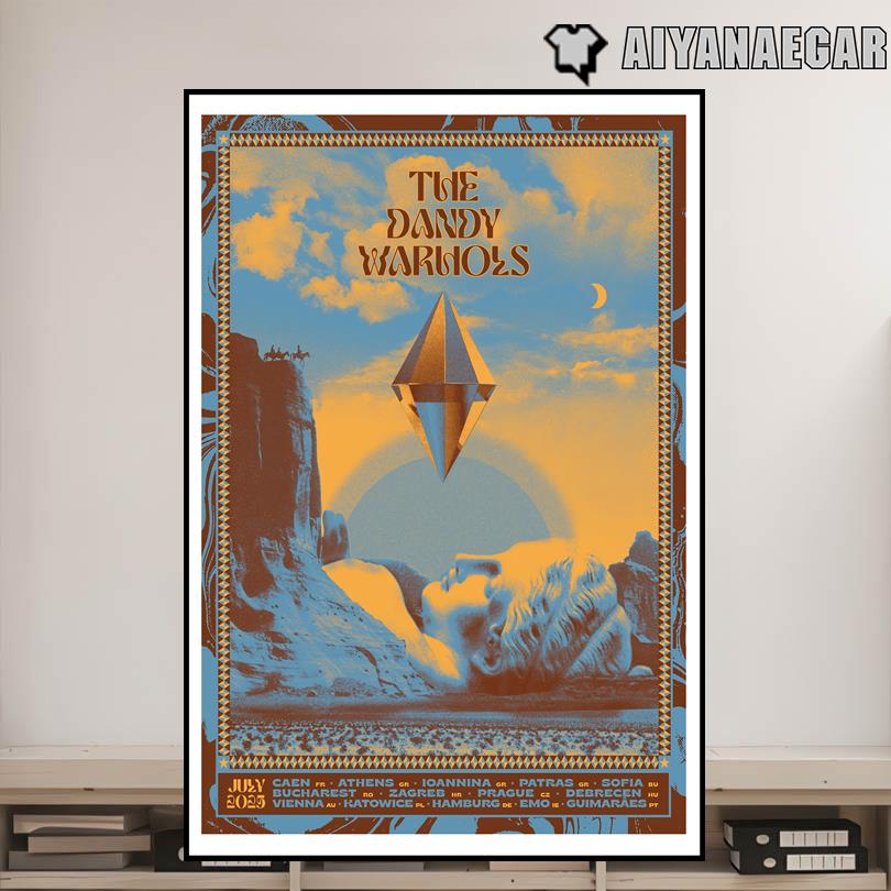 The Dandy Warhols Concert Poster – July 2025
