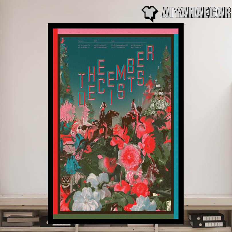 The Decemberists Tour 2025 Poster