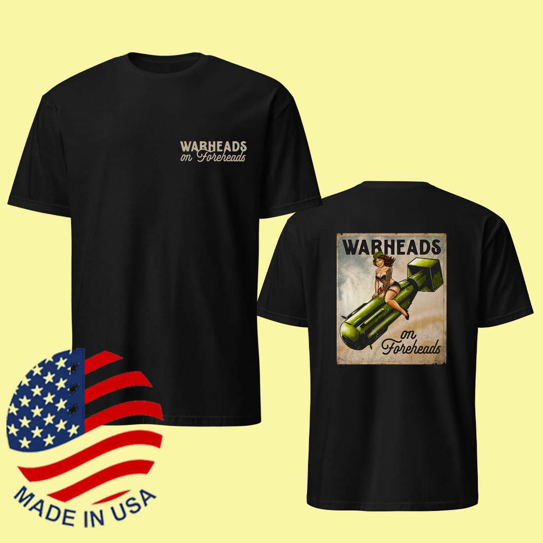 The Fat Electrician Warheads On Foreheads Hannah Tee
