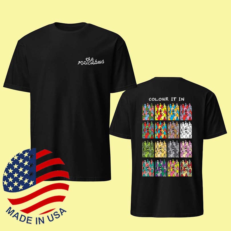 The Maccabees Colour It In Tee