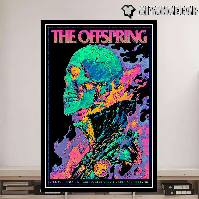 The Offspring Tour Poster – July 12 2025 Florida State Fairgrounds