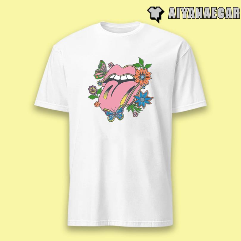 The Rolling Stones Flower Tongue Shirt