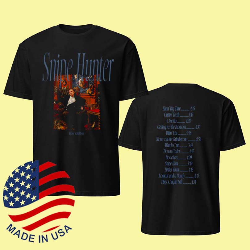 Tyler Childers Snipe Hunter Tracklist Tee