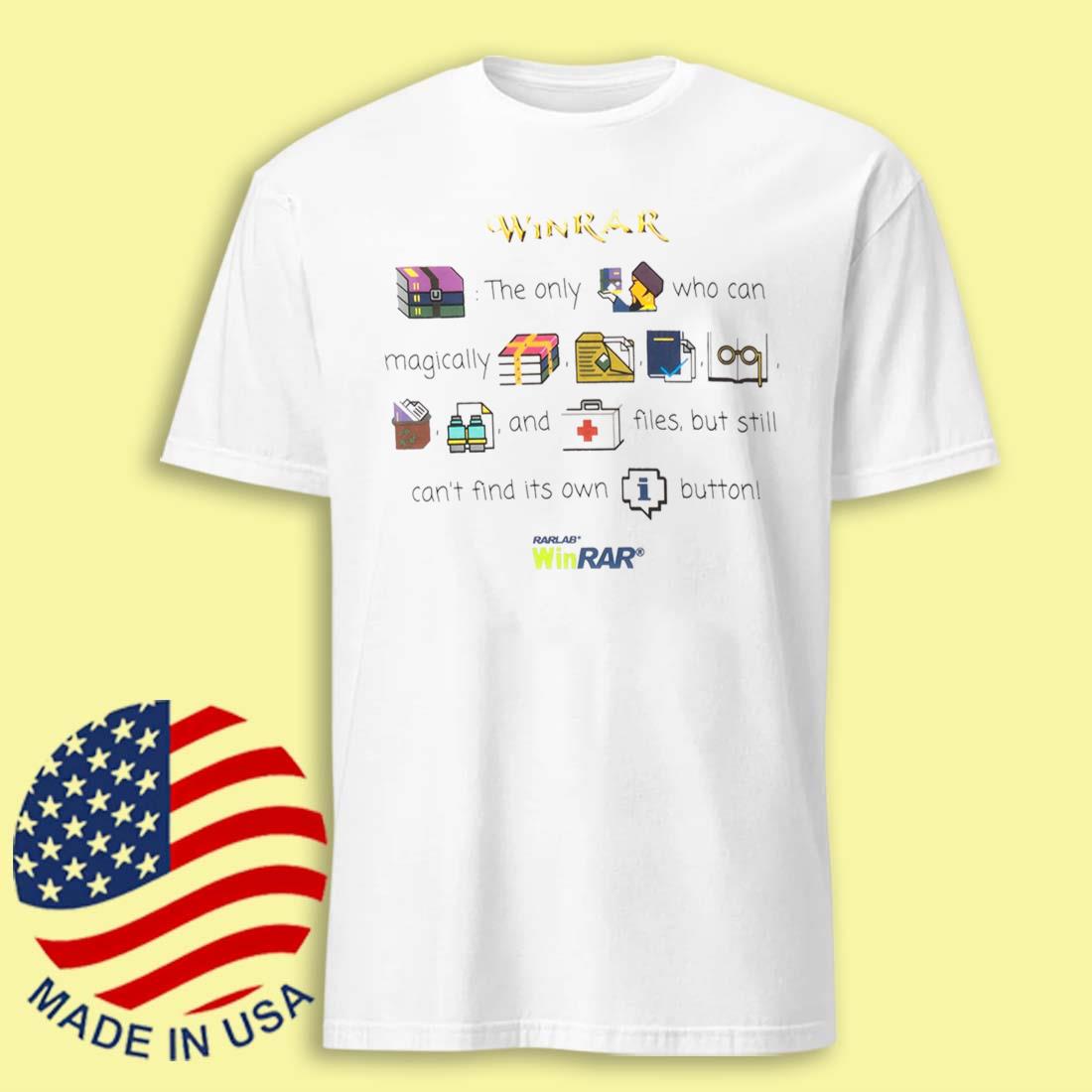WinRAR Graphic Rebus Tee