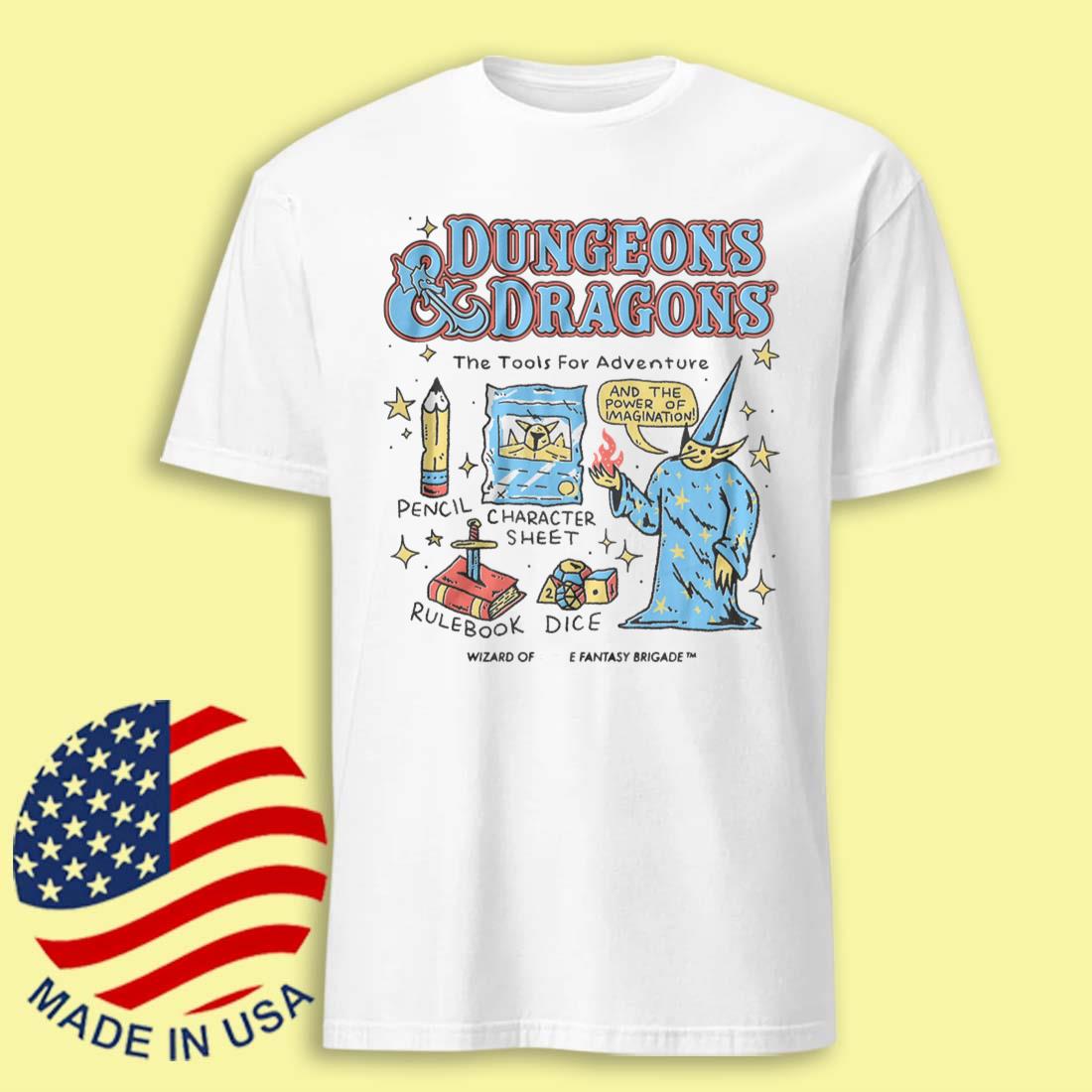 Wizard of Barge Tools for Adventure Tee